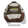 Männer Jackets Herbst und Winter Amerikaner Retro Hip Hop Y2K Loose Männer Frauen dünne Baseball -Kleidung Street Renn Jacke 230107