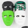 Autres fournitures de fête festive Hip Jabbawo Hop Mask Street Step Dance Bboy Male Halloween Stage Performance Masks Drop Delivery Home Dh7Jx