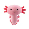 20 cm cartoon axolotl pluche speelgoedpop dieren plueshies figuur poppen roze axolotls knuffel kinderen speelgoed