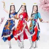 Vêtements de scène Style tibétain mongol Costume ethnique Performance Vêtements Festival Robe de soirée Danse folklorique