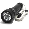Latarki Pochodni 6000 Łuczny LED LASKI LASHTlight 100m Podwodne światło nurkowe Light 4-mody 26650 Deep Sea Lantern Swimming Torch 0109