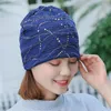 Czapki kulkowe cienkie koronkowe letnie turban muzułmańskie czapki solidne bawełniane hidżab eleganckie damie turbiny bonnet arabski opakowanie głowica femme