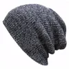 Berets Winter Hats For Unisex Beanies Knitted Solid Hat Lady Autumn Female Beanie Caps Warmer Bonnet Men Casual Cap Wholesale