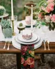 Serviette De Table Vintage Shabby Chic Floral Roses Fleurs Serviettes Carrées Pour La Fête De Mariage Décor Torchon Doux Cuisine Dîner