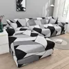 Stoelhoezen woonkamer elastische bankdeksel verstelbare geometrische lounge combinatie corner slipcover dubbele