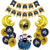 Party Decoration Eid Mubarak Latex Balloons Set Banner Moon Star Balloon Confetti Islamic Festival Ramadan Suppliesparty