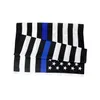 Striscione Bandiere Sottile Linea Blu Bandiera Polizia Americana 3X5Ft Stati Uniti Elezioni Generali Paese Per I Fan Di Trump Drop Delivery Casa Giardino Festive Dh6Zr