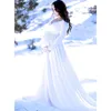 Vestidos de maternidad cola larga para Po Shoot accesorios de pografía ropa de mujeres embarazadas ropa de embarazo