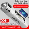 Lampes de poche Torches Portable 2 IN 1 Ultra Bright G3 Lampe de poche LED tactique Mini éclairage extérieur Lampe de poche 3 modes avec câble de charge USB 0109