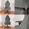 Chair Covers 4pcs Gaming With Armrest Spandex Slipcover Office Seat Cover For Computer Armchair Protector ESports Gamer