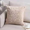 Pillow 45 Solid Flocked S Pillowcase Plush Throw Cover Home Decor Outdoor Garden Sofa Decorative Pillowcover 40008