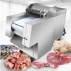 Benskärare för kyckling anka fiskhackning Dicing Machine Chop Block Machine Frozen Meat Slicer Automatisk Benskärmaskin