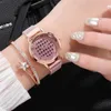 Montres-bracelets de luxe femmes aimant montres à la mode dames Quartz montre pour femme élégante femme horloge goutte