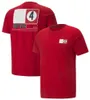 F1 Jersey T-Shirt 2022 Formula 1 Team Logo Marka T-Shirts Yaz Erkekler Günlük Spor Stili Nefes Alabilir Kısa Kollu Tee Plus Boyut