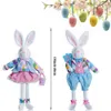 2023 Happy Easter Party Supplies Plush Bunny Toys Doll Easters Basket Rabbit Dolls Bags Pendant Pendant Decorations Home Decorations Kids Girls Holiday Gifts T19Jlde