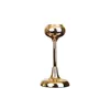 Candelas Ornamentos de ouro Decoração de casamento Metal romântico Candlestick Table Home Dinners Dinners Delivery Gard Dhouw