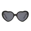 Sunglasses YOOSKE Love Heart Shaped Effects Glasses Women Fashion Night Diffraction Female Special Eyeglasses