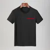 남성 티셔츠 디자이너 가방 패션 프린트 짧은 소매 단색 통기성 슬림 피트 라운드 넥 여성 티셔츠 흑백 그린 남성 사이즈 S-4XL