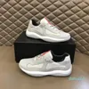 2022 new fashion Designer man Casual Shoe Splicing Shoe mesh and patent leather Sneakers b22 Triple S style men womens Portofinos white with original box size 38-46