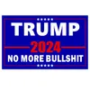 Banner Flags 3X5Ft Digital Print Trump 2024 Flag Us Presidential Election No More Campaign Drop Delivery Home Garden Festive Party Su Dhpbd