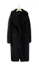 Women's Fur & Faux Semi Long Coat Warm Padded Lambswool