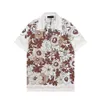 Mens Fashion Floral Hawaiian Shirts Short Sleeve Button Down Bowling Beach Shirts Casual Shirts Mens Summer Dress Shirt M-3XL