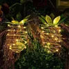 1pc LED solare esterno giardino impermeabile ananas forma luce lampada da parete fata luci notturne filo di ferro arte decorazioni per la casa