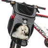 Hondenauto -covers Covers Pet Bicycle Mand Bouch Bike Bags Voorzak Carrier Cycling Top Tube Frame Rugzak