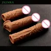 Jouets sexuels Masse-masseur Fxinba Silicone Penis Penis Extender D￩tal Ejaculation Toys Reutilisable pour hommes Cock (bo￮te d'intimit￩)