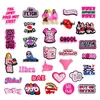 Shoe Parts Accessories Charms Wholesale Childhood Memories Pink Mean Girl Burn Book Cartoon Croc Pvc Decoration Buckle Soft Rubber Dh8Y0