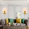 Wall Lamps Light Luxury Gold Lights Sconce Mirror Mount Lamp For Living Room Bedroom Decor Bathroom Fixture Home Indoor Lighting