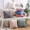 Pillow 45 Solid Flocked S Pillowcase Plush Throw Cover Home Decor Outdoor Garden Sofa Decorative Pillowcover 40008