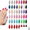 USA Nail Art Kits 30-teiliges Gel-Nagellack-Set 35000 U/min Bohrer Hine Kit mit 120 W UV-LED-Lampe Maniküre-Werkzeuge Drop Lieferung Gesundheit Schönheit Dhsdw