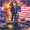 Banner Flags Hanging 90X150Cm Digital Print Donald Trump On The Tank Flag Printing 3X5Ft Large Decor Banners Dh1033 Drop Delivery Ho Dh3Dm