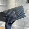 Axelväskor Designerväskor Crossbody-väska Äkta läder Saint Laurent Kedja Plånbok Woc Tote Bag Handväskor Metall Kalvskinn Lyxigt Mode Axelväskor 010923H