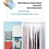 Storage Boxes & Bins Hanging Vacuum Bags Closet Organizer Simple Houseware Space Saver For Bedding Pillows Blanket Clothes Dust Proof Cover