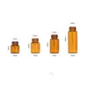 Perfume Bottle 1Ml 2Ml L 5Ml Amber Dropper Mini Glass Essential Oil Display Vial Small Serum Per Brown Sample Container Drop Deliver Dhzsy