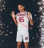 Maglia UMass Minutemen Baketball Cucita personalizzata Mens Youth Tafara Gapare RJ Luis Keon Thompson Ryan Marcus Wildens Leveque Rahsool Diggins Maglie UMass