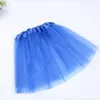 Stage Wear Adulte Tutu Jupes Costume De Danse Trois Couches Maille Fluffy Jupe Ballet Robe Femmes De Noce Cosplay Princesse Vêtements