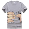 Erkekler Tişörtler Büyük El Tişört Erkekler ve Erkek Kıyafetler Baskı 3D Görsel Yaratıcı Kişilik Parodi Gömlek Tişört