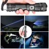 Flashlights Torches High Power XHP100 Led Flashlight Rechargeable 4 Core Torch Zoom Usb Hand Lantern For Camping Outdoor Emergency Use P230517