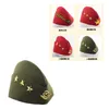 Berets Hat Sailor Captaincap Hats Costume Green Accessories Men Women Stewardess Boat Captains Beret Pilot Sailors Nauticalseaman Yacht