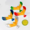 Dekorativa figurer Slumpmässiga färg Children's Novely Balance Eagle Bird Model Puzzle Montai Home Decoration Toy Gift