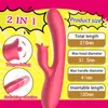 Itens de beleza 7 modos vibrador de impulso virtual para mulheres sexy brinquedo adulto feminino masturbação lambendo o clitóris de coelho vibradores vibradores mulheres