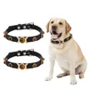 Dog Collars Durable Neck Circle Anti-pull Collar Bite-resistant Breathable Pet Strap Dress Up