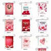 Bannerflaggor 30x45 cm Valentines Day Garden Banners Polyester Flag Holiday Atmosphere Decoranisering VTKY2174 Drop Delivery Home DHWKG