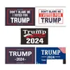 Bannervlaggen 90x150cm Trump 2024 Vlag U.S. Algemene verkiezingen Neem Amerika terug polyester buiten indoor decoratie drop levering home dhnfx