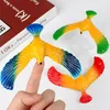 Dekorativa figurer Slumpmässiga färg Children's Novely Balance Eagle Bird Model Puzzle Montai Home Decoration Toy Gift