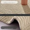 Carpets Japanese Striped Round Carpet Living Room Cloakroom Minimalist Rug Nordic Sofa Coffee Table Floor Mat Computer Chair Area Rugs
