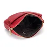 Вечерние сумки подлинное кожаное плечо для Lady Messenger Mum Fashion Swork Femme Crossbody Bag Suck Zipper Хранение телефона